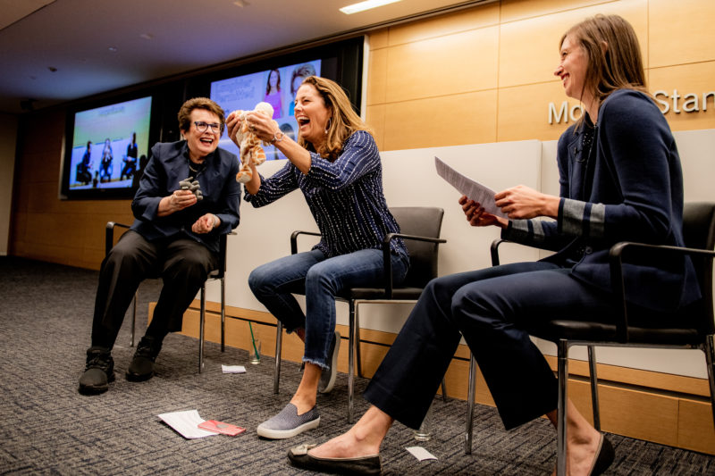 Laughter Permitted Podcast with Julie Foudy and Billie Jean King