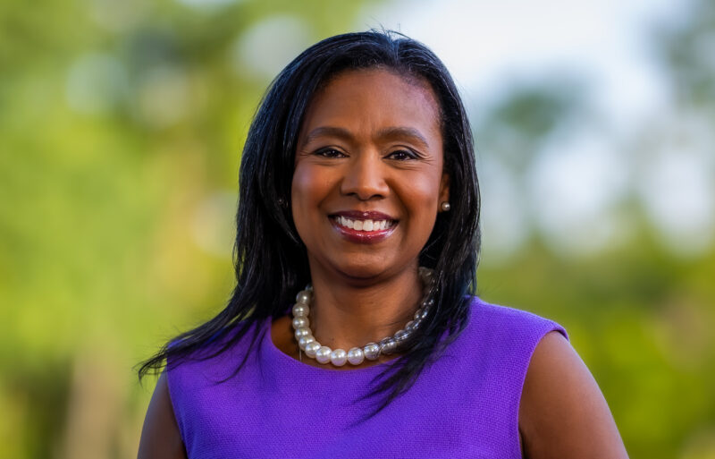 WTA CEO Portia Archer poses outside for a photo